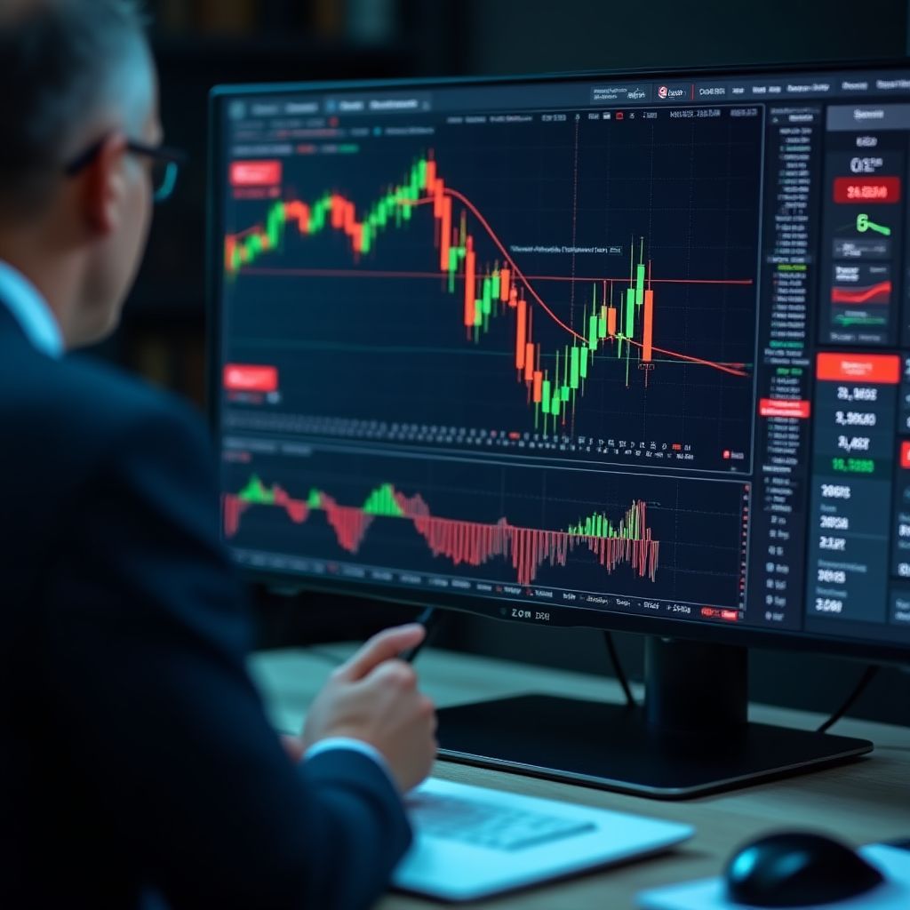Gestores de fondos explicando estrategias de inversión